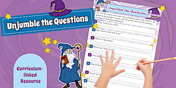 Unjumble the Questions - KS1 - Twinkl