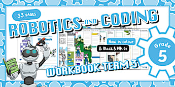 Grade 5 Robotics and Coding - Intermediate Phase - Twinkl