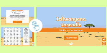 Imidlalo Yokusebenzisana - isiXhosa - Suid-Afrika - Twinkl