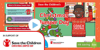 KS1 Save the Children's Christmas Jumper Day  PowerPoint