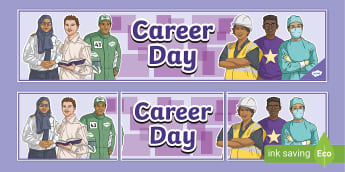 Career Day Display Banner - Twinkl