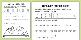 Math Riddles Worksheets | twinkl.com