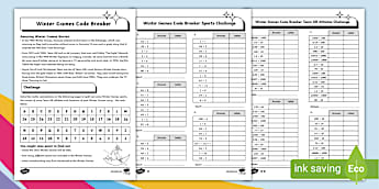 Winter Olympics Worksheets & Activities | KS2 | The Olympics