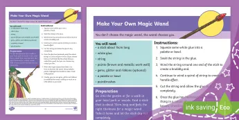 Magic Wand Art Resources | twinkl.ca