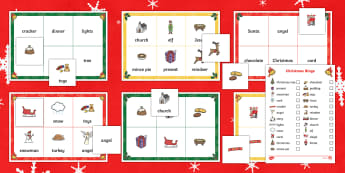 KS1 - Christmas Bingo Activity - Primary Resource