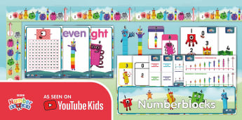 Numberblocks Partnerships Teaching Resources - South Africa/Suid-Afrika