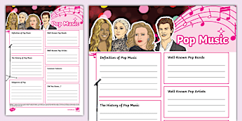 Pop Up Fact File Music Fact File Template • Twinkl.com.au