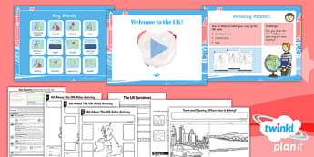 KS1 Geography UK - Our Country - Geography Resources