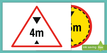 Small Height Sign Transportation Designs | twinkl.co.uk
