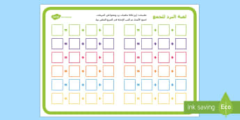 دروس صف أول ابتدائي للرياضيات- الحساب للسنة الأولى ابتدائي.