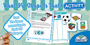 What 3D Shape Is That? Activity