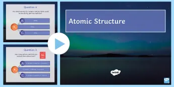 Atomic Structures Quiz | twinkl.com.au