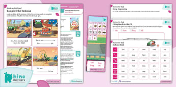3b Back on the Road: Resource Pack - Twinkl Rhino Readers