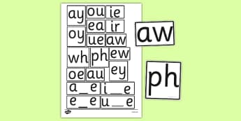 👉 A to Z on Letter Tiles - Template Printable - Twinkl