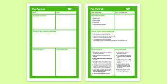 Pen Portrait Primary - pen portrait, pen, portrait, primary, sen, special educational needs