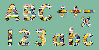 Small Display Lettering • Twinkl.co.uk