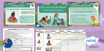 The Lion and the Mouse Lesson Plan Packs | Foundation