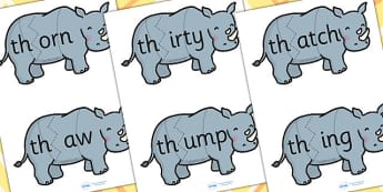 th Sound And Vowel Animal Jigsaw - sound, vowels, jigsaw, animals
