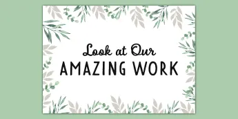Botanical Classroom Displays | twinkl.ca