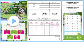 Year 1 Spellings | KS1 Spelling Primary Resources - Twinkl