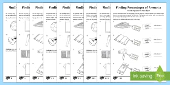 Percentage Worksheets - KS2 Resources