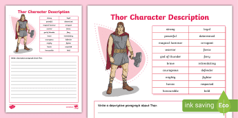 Character Description Frames | twinkl.com.au