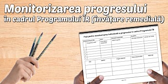 Fișă pentru monitorizarea progresului în Programul ÎR