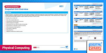 Physical Computing 1 Lower Key Stage Two - Digital Sparks - |Twin