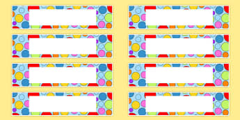 Pegs and Classroom Tray Labels for School - Twinkl