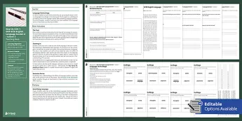 Ocr Gcse Reference Language Code OCR English Languages | twinkl.ca