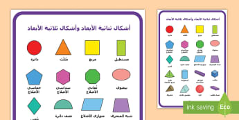 الأشكال أشكال هندسية ثنائية الأبعا - Page 2