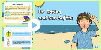 UV Rating and Sun Safety Interactive Poster and Resource Pack-Australia - Australia, UV Rating, Sun, Sun Safety, sunscreen, slip slap slop,Australia