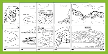 Geography Coloring Pages | twinkl.com