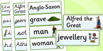 Anglo-Saxon Runes Word Mat - Anglo-Saxon Runes Word MatSaxons