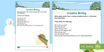 Winter Writing Activities | twinkl.co.uk