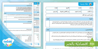 خطة دراسية تحضير- حرف الألف