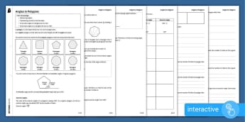 Angles | KS3 Maths Resources | Beyond Secondary - Twinkl