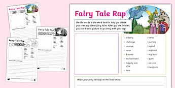 Rap Script Template Rap Writing Templates | twinkl.com.au