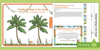 Jungle Counting Activities | twinkl.ca