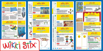 Wikki Stix- Primary Pack  Supplementary Resource - PLD