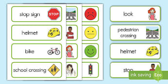 Sun Safety Word Cards | Sun Safety Information | Vocabulary