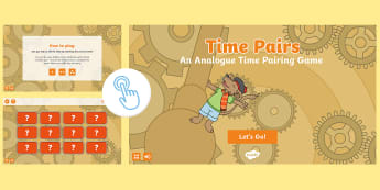 Analogue Time Pairing Game