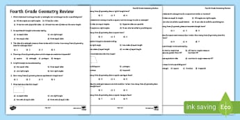Printable 4th Grade Common Core Math Worksheets | Twinkl USA
