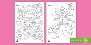 Literacy Assessment Flowers - EYFS, Early Years, Assessment, Literacy, Reading, Writing, Assessment Flowers, Tracking, Tracking do
