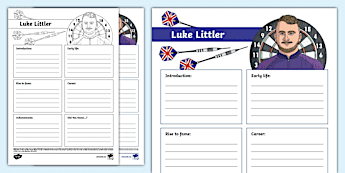 Biography Fact File Template • Twinkl.com.au