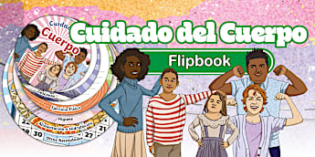 Flipbook: El Cuidado del Cuerpo - Twinkl