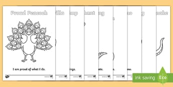 Animal-Themed Characteristics of Effective Learning Colouring Pages