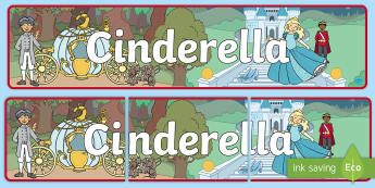 Displays, Visual Aids and Posters - Cinderella - Twinkl