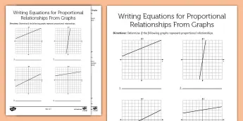 Proportional Relationships Resources | twinkl.com