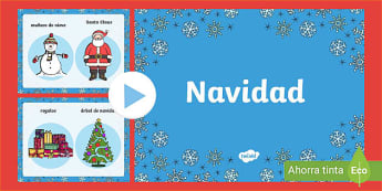 PowerPoint: Vocabulario de Navidad